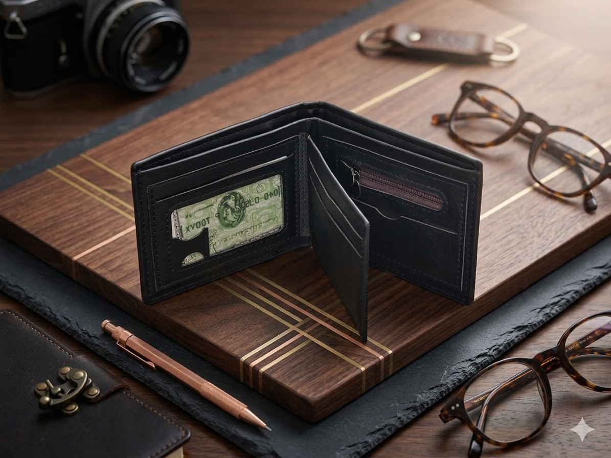 Premium Leather Wallet for Men – Slim Card Holder