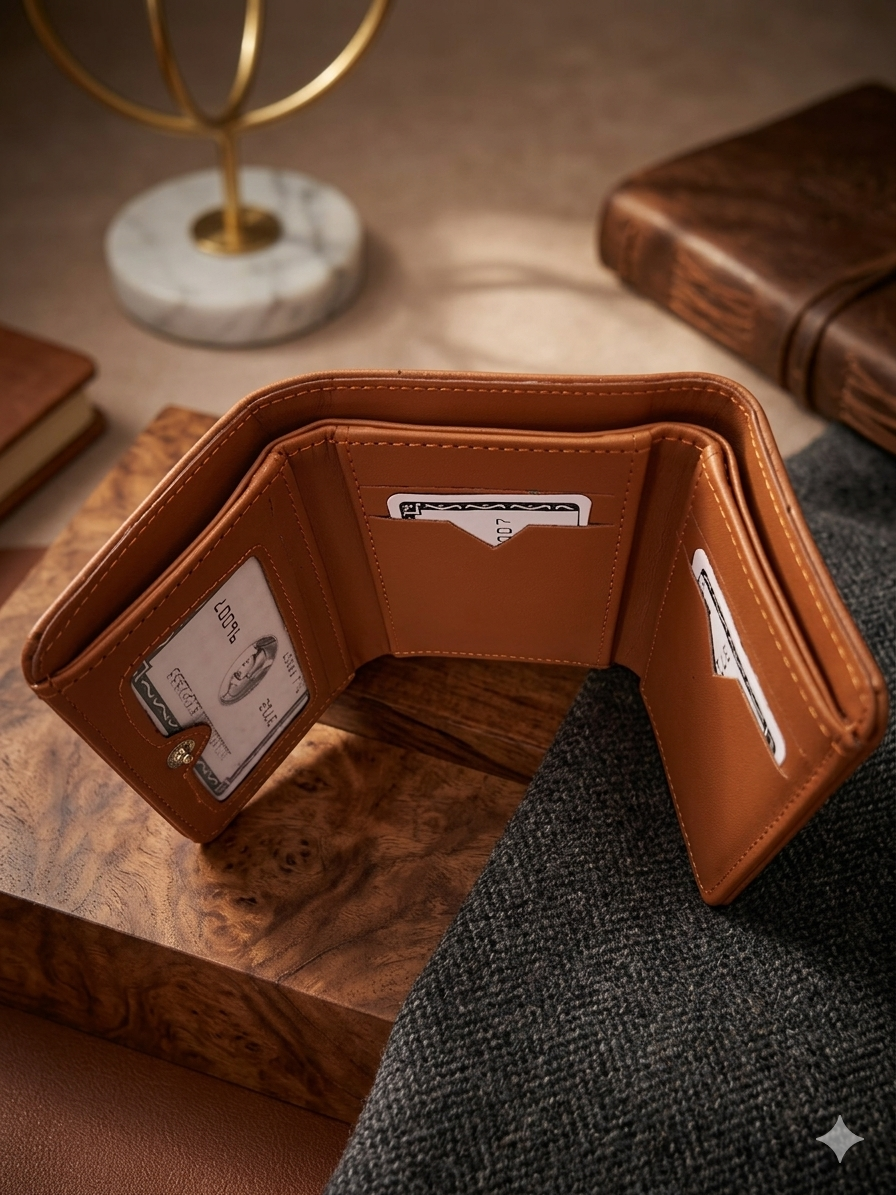 Leather Wallet – Classic RFID Wallet for Men