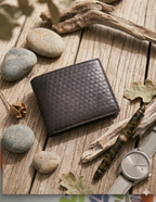 Vintage Brown Genuine Leather Wallet for Men
