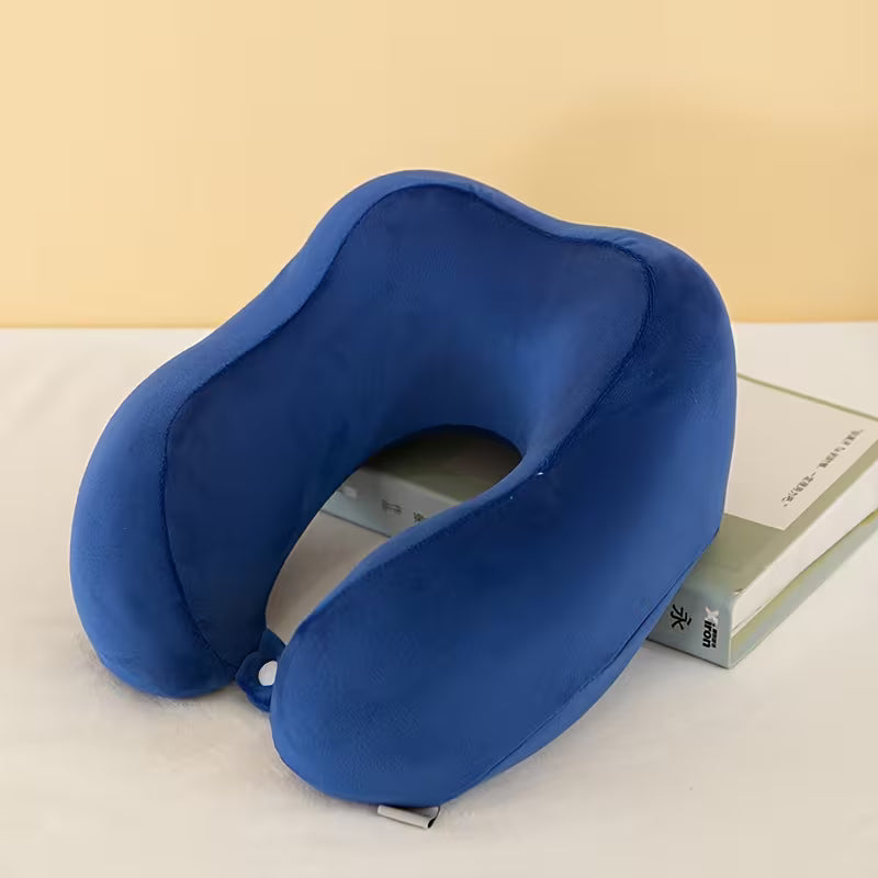 Memory foam travel neck pillow.