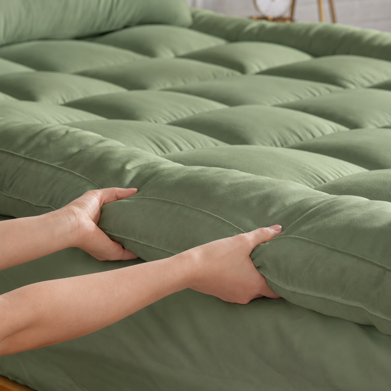 Extra thick super soft mattress topper...