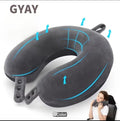 Memory foam travel neck pillow.