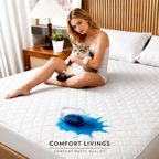 Quilted Waterproof Mattress Protector.