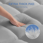 Extra thick super soft mattress topper.