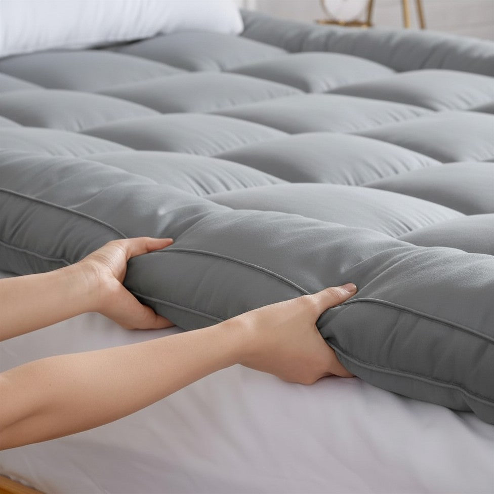 Extra thick super soft mattress topper.