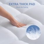 Extra thick super soft mattress topper white colour. - Image 3