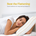 Air flow microfiber dream pillow.