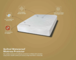Quilted Waterproof Mattress Protector. - Image 5