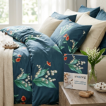 printed bedsheet 3pcs set king size,