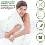premium bamboo pillow super soft and comfortable. - Image 7